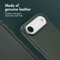 Accezz Leather Back Cover with MagSafe Apple iPhone Air - Cedar Green