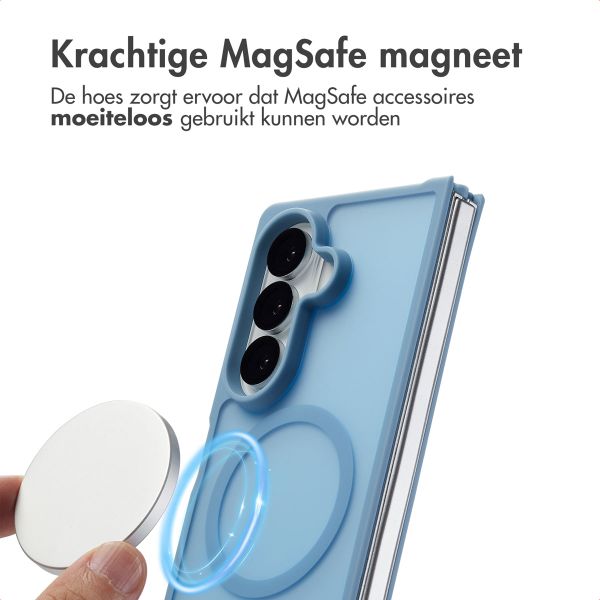 imoshion Color Guard Backcover met MagSafe Samsung Galaxy Fold 7 - Lichtblauw