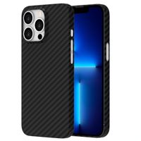Accezz MagSafe Kevlar Backcover Apple iPhone 13 Pro Max - Zwart