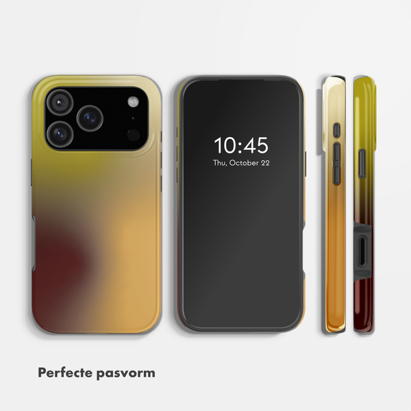 Selencia Vivid Backcover Apple iPhone 17 Pro - Gradient Olive Dust