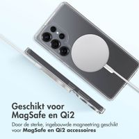 Accezz Xtreme Impact Backcover met MagSafe Samsung Galaxy S25 Ultra - Transparant