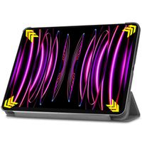 imoshion Trifold Bookcase Apple iPad Pro 12.9 (2018/2020/2021/2022) - Grijs
