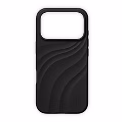 iDeal of Sweden Soft Swirl Silicone MagSafe Case Apple iPhone 17 Pro Max - Velvet Black
