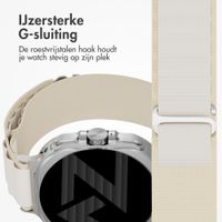 Accezz Nylon Alpine bandje Samsung Galaxy Watch Ultra 2 (2026) / Ultra (2024/2025) - Sterrenlicht