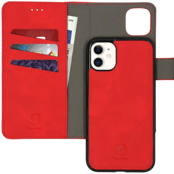 imoshion Uitneembare 2-in-1 Luxe Bookcase iPhone 11 - Rood