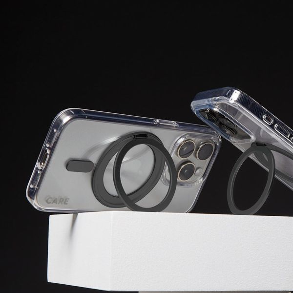 CARE by PanzerGlass Kickstand Case MagSafe Apple iPhone 16 Plus - Zwart
