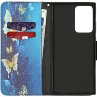 Design Softcase Bookcase Samsung Galaxy Note 20 Ultra