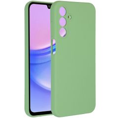 Accezz Liquid Silicone Backcover Samsung Galaxy A15 (5G/4G) - Groen