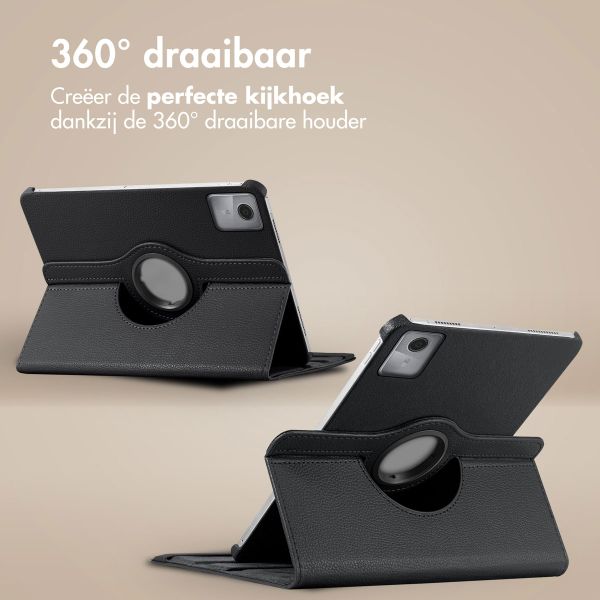 imoshion 360° draaibare Bookcase Lenovo Tab M11 - Zwart