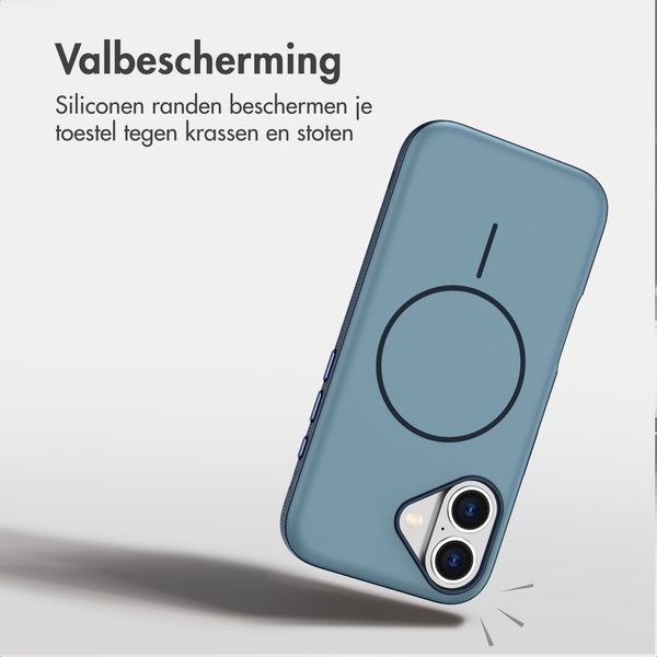 imoshion Color Backcover met Thin MagSafe Ring Apple iPhone 17 - Donkerblauw