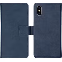 imoshion Luxe Bookcase Apple iPhone X / Xs - Donkerblauw