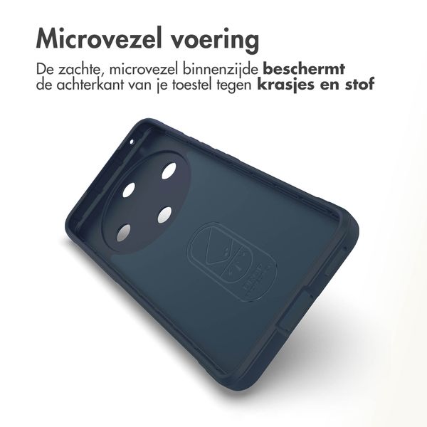 imoshion EasyGrip Backcover Honor Magic 6 Lite - Donkerblauw