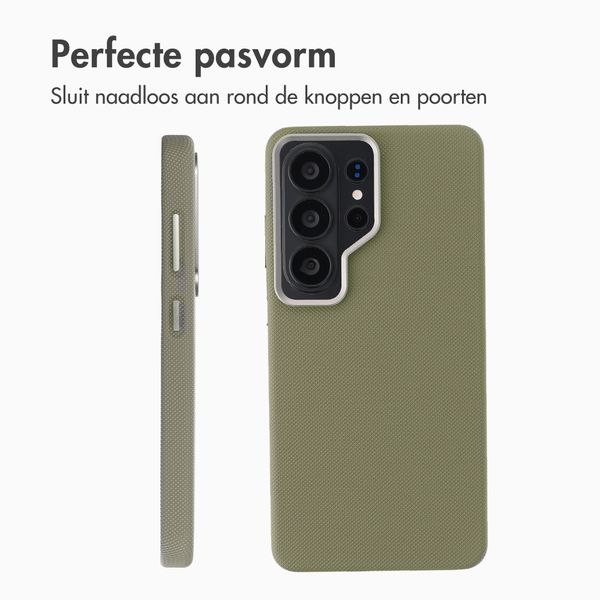 Accezz Mesh Backcover met MagSafe Samsung Galaxy S26 Ultra - Donkergrijs