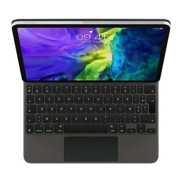 Apple Magic Keyboard Apple iPad Air 11 inch (2026) M4 / (2025) M3 / (2024) M2 / Air 5 (2022) / Air 4 (2020) / Pro 11 (18/20/21/22) - AZERTY / FR - Zwart