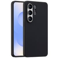 Accezz Liquid Silicone Back Cover with MagSafe Samsung Galaxy S26 Ultra - Black
