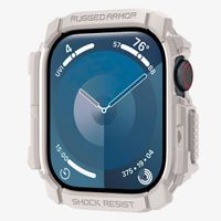 Spigen Rugged Armor™ Case Apple Watch Series 10 / 11 - 42 mm - Dune Beige
