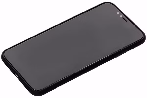 Ontwerp je eigen Apple iPhone Xs Max gel hoesje - Zwart