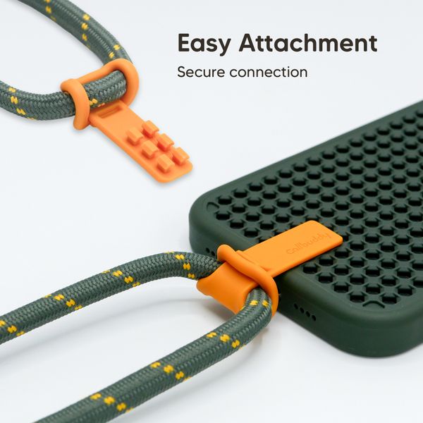 Callbuddy Lanyard - Cross Body Telefoonkoord - Olive Ember