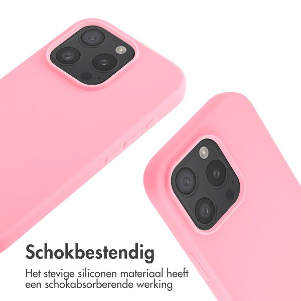 imoshion Siliconen hoesje met koord Apple iPhone 16 Pro - Roze