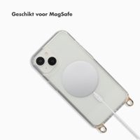 Selencia Rivièra MagSafe Backcover met afneembare haakjes Apple iPhone 14 / 13 - Transparant