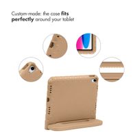 imoshion Kids-Proof Back Cover with Handle Apple iPad 11 (2025) 11 inch A16 / iPad 10 (2022) 10.9 inch - Beige