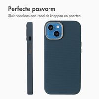 Accezz Mesh Backcover met MagSafe Apple iPhone 14 / 13 - Donkerblauw