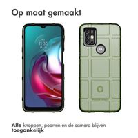 imoshion Rugged Shield Backcover Motorola Moto G30 / G20 / G10 (Power) - Donkergroen