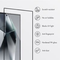 Accezz Tempered Glass Screen Protector + Applicator Samsung Galaxy S24 Ultra