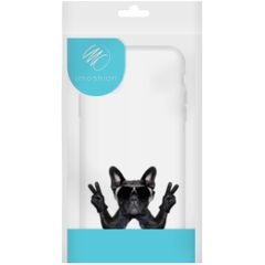 imoshion Design hoesje Samsung Galaxy S21 FE - Bulldog - Zwart