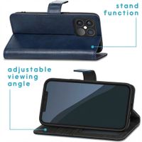 imoshion Luxury Bookcase Apple iPhone 13 Pro - Dark Blue