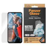 PanzerGlass Matrix Recycled Ultra-Wide Fit Anti-Bacterial Screenprotector incl. applicator Samsung Galaxy A25 (5G)