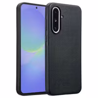 Accezz MagSafe Leather Backcover Samsung Galaxy A36 / A56 - Onyx Black