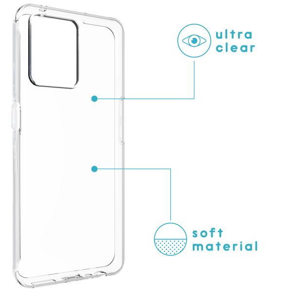 imoshion Softcase Backcover Realme 9 Pro Plus - Transparant