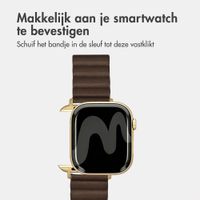 imoshion Magnetisch kunstleren bandje Apple Watch | 38/40/41/42 mm - Bruin