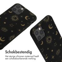 imoshion Siliconen design hoesje met koord iPhone 11 Pro - Sky Black