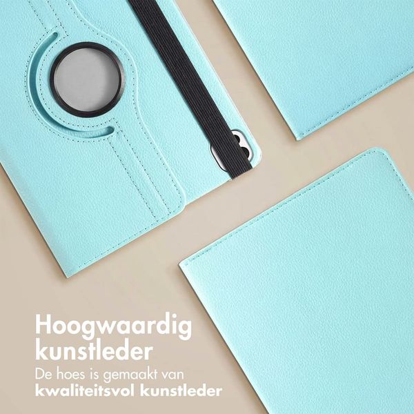 imoshion 360° draaibare Bookcase Apple iPad Pro 11 (2025) M5 / (2024) M4 - Lichtblauw