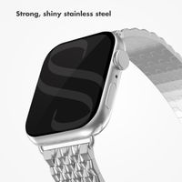 Selencia Steel Dragon Band Apple Watch | 38/40/41/42 mm - Silver
