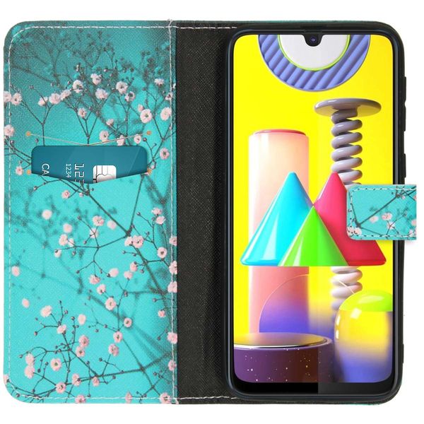 imoshion Design Softcase Bookcase Samsung Galaxy M31 - Blossom