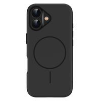 imoshion Color Backcover met Thin MagSafe Ring Apple iPhone 16 - Zwart