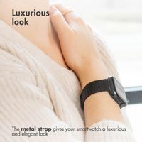 imoshion Milanese magnetic band Apple Watch | 44/45/46/49 mm - Size S - Black