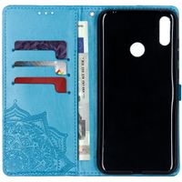 Mandala Bookcase Huawei Y7 (2019) - Turquoise