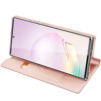 Dux Ducis Slim Softcase Bookcase Galaxy Note 20 Ultra - Rosé Goud