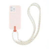 Callbuddy Lanyard - Cross Body Telefoonkoord - Salmon Beige