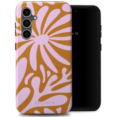 Selencia Vivid Tough Backcover Samsung Galaxy S23 FE - Modern Bloom Pink