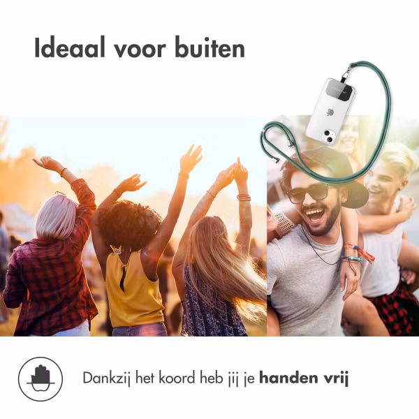 imoshion Universeel telefoonkoord - Olijfgroen