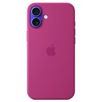 Apple Silicone Backcover MagSafe Apple iPhone 16 Plus - Fuchsia