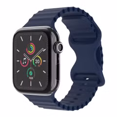 imoshion Athletic siliconenbandje Apple Watch Series 1 t/m 11 / SE / Ultra (44/45/46/49 mm) - Donkerblauw
