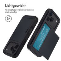 imoshion Backcover met pasjeshouder Apple iPhone 18 Pro / 17 Pro - Zwart