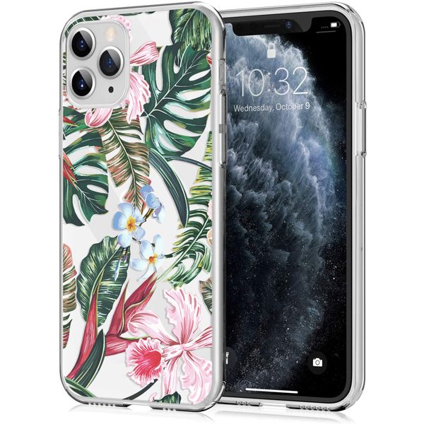 imoshion Design hoesje iPhone 11 Pro - Jungle - Groen / Roze