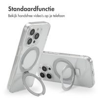 Accezz Ring Stand Backcover met MagSafe Apple iPhone 15 Pro - Transparant